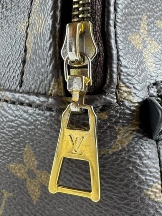 Auth LOUIS VUITTON Monogram Palm Springs MINI Backpack Brown M44873 - z9295 main image 4